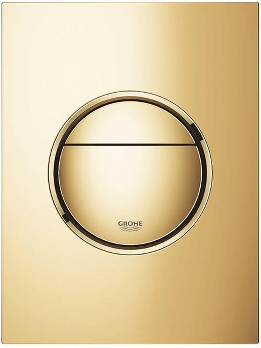 GROHE Nova Cosmopolitan S Bedieningspaneel Toilet - Verticaal - Dual Flush - Cool sunrise - afbeelding 3 van 6