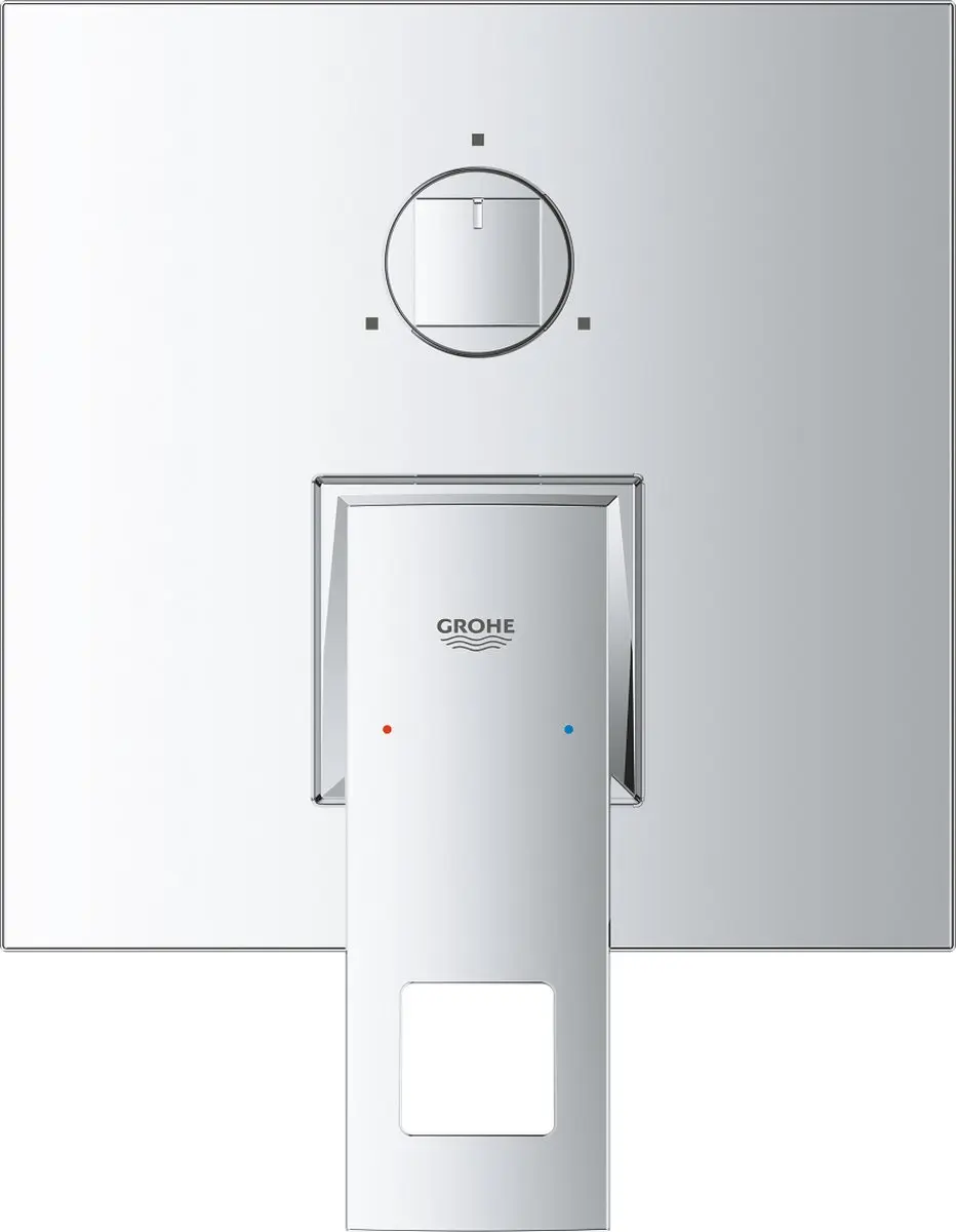 Grohe Eurocube Inbouwdouchekraan 3-weg - Chroom - afbeelding 2 van 5