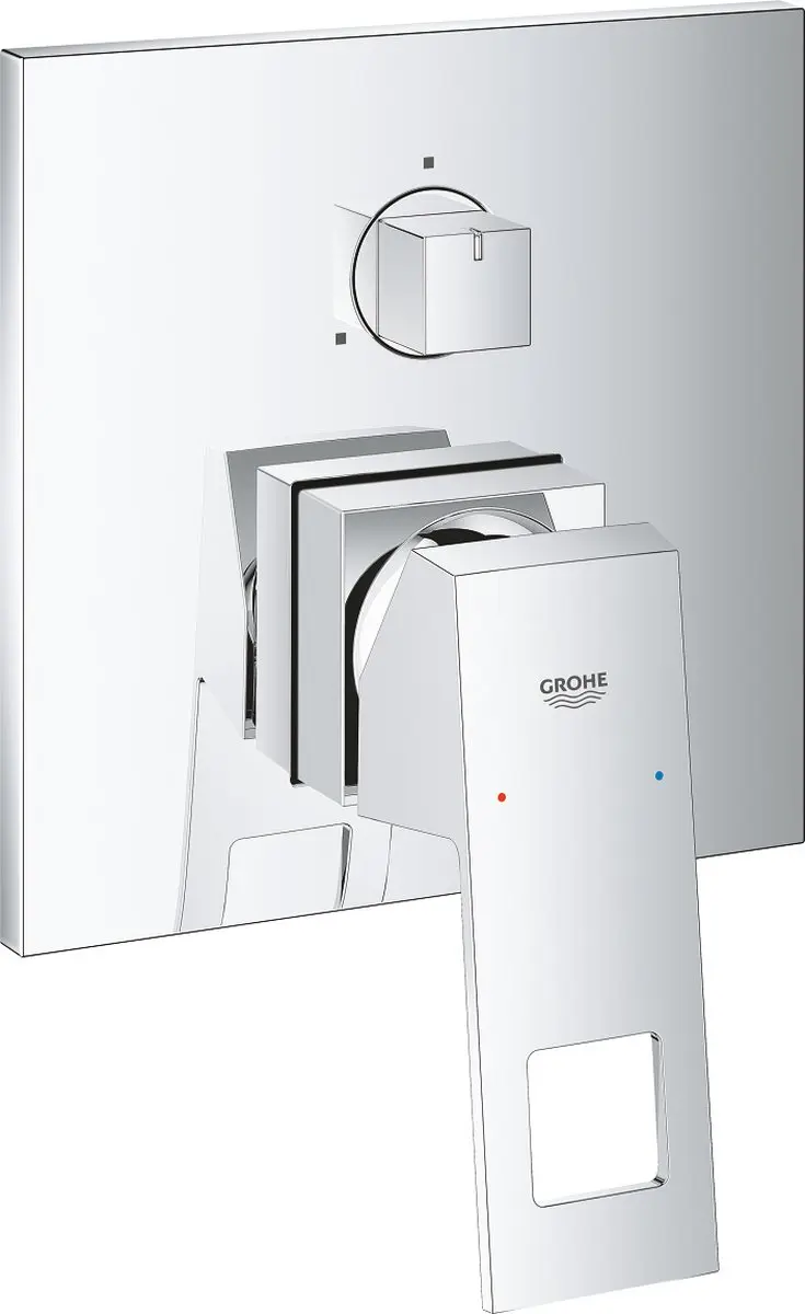 Grohe Eurocube Inbouwdouchekraan 3-weg - Chroom - afbeelding 5 van 5