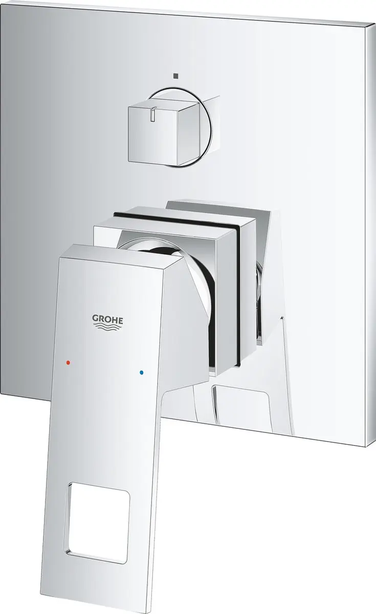 Grohe Eurocube Inbouwdouchekraan 3-weg