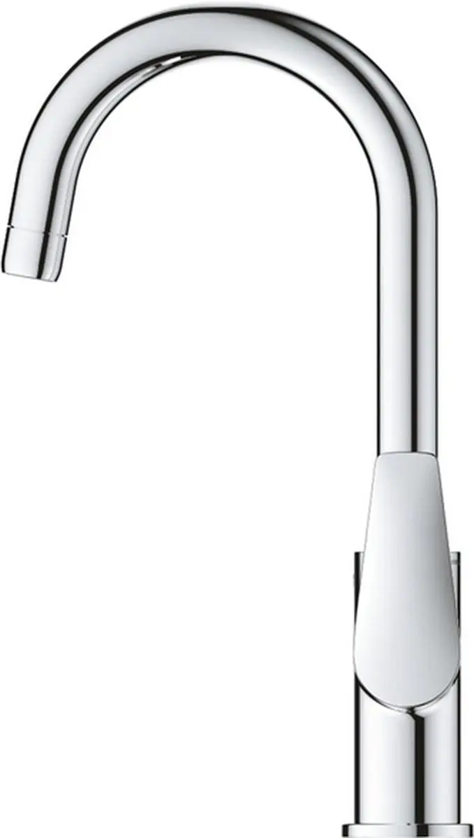 Grohe BauEdge L-size Wastafelkraan - Chroom - afbeelding 4 van 6