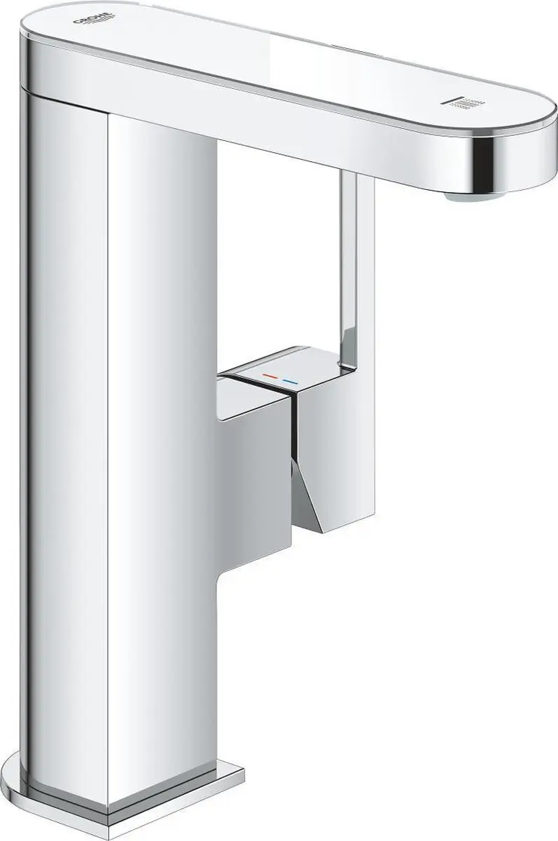 GROHE Plus Waterbesparende Wastafelmengkraan - maat M - LED display - draaibare uitloop - chroom - 23958003
