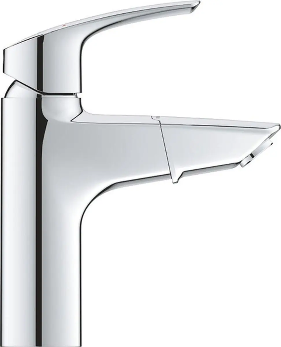 GROHE Eurosmart M-Size Opbouw Wastafelmengkraan - Uittrekbare uitloop - Chroom - afbeelding 4 van 6