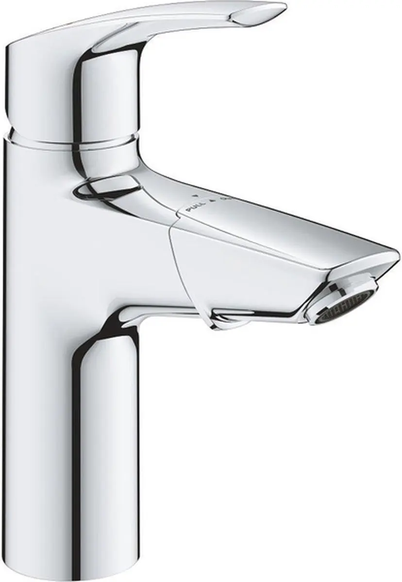 GROHE Eurosmart M-Size Opbouw Wastafelmengkraan - Uittrekbare uitloop - Chroom - afbeelding 5 van 6