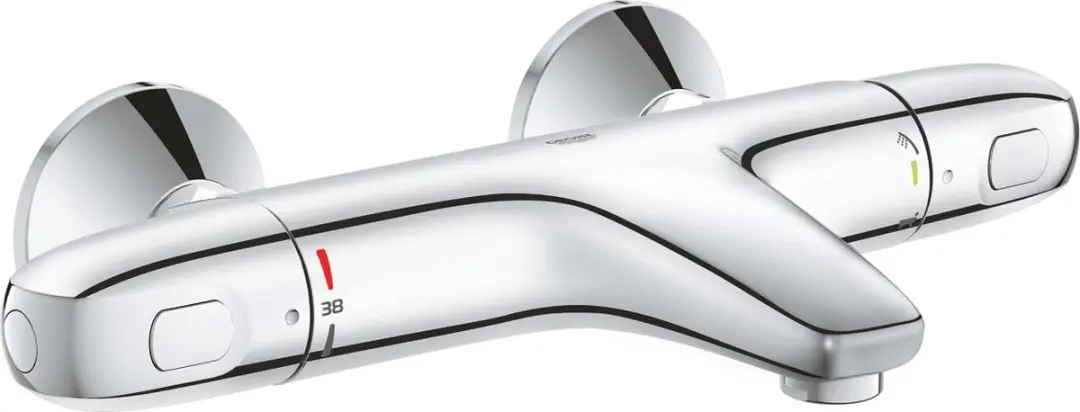 GROHE Grohtherm 1000 Badmengkraan 15cm - Chroom - afbeelding 2 van 5