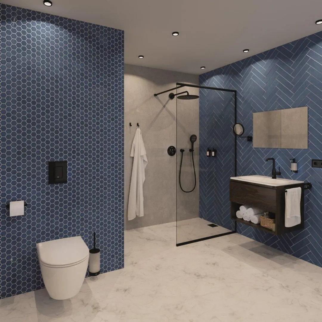 Grohe Essence New 24176KF1 Wastafelmengkraan - Phantom Black - afbeelding 5 van 6