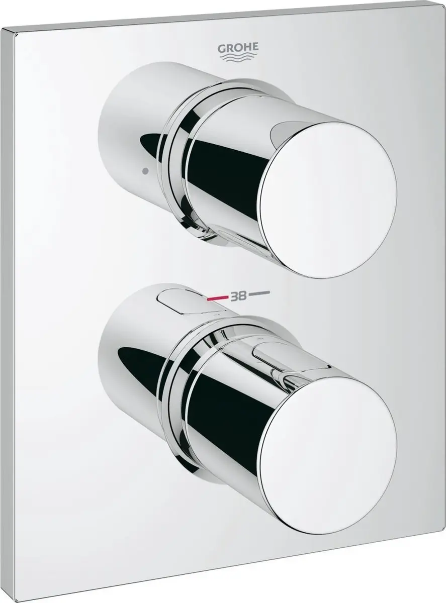 GROHE Grohtherm F thermostatische mengkraan met omstelling (zonder inbouwdeel Ra