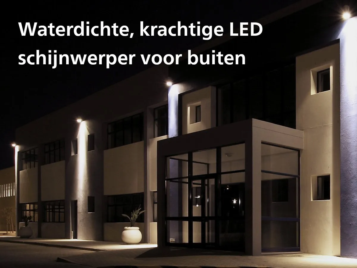 Philips ProjectLine Schijnwerper 100W Warmwit - Zwart