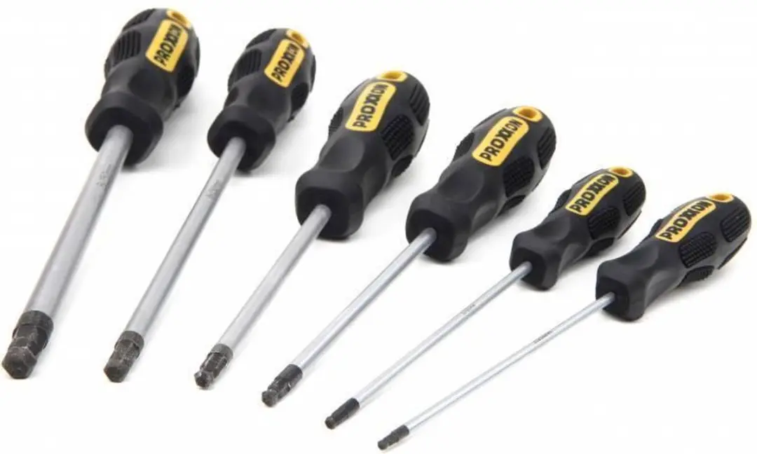 Proxxon Flex-Dot Inbussleutel 22 208 - 3mm - Zwart/Geel - afbeelding 4 van 6