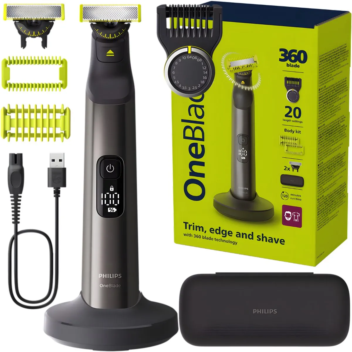 Philips OneBlade Pro 360 QP6652/61 Trimmer