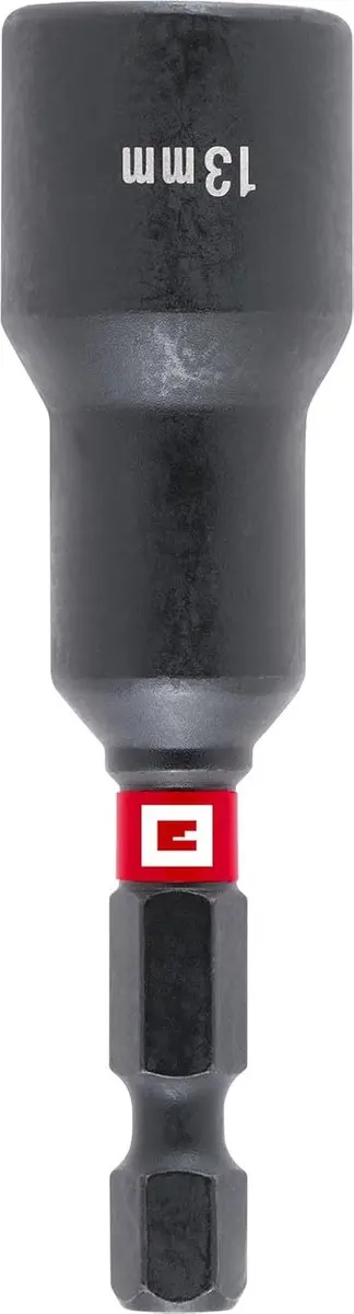 Originele Einhell magnetische slagmoersleutel met zeskantige kop en 1/4" E 6.3 s