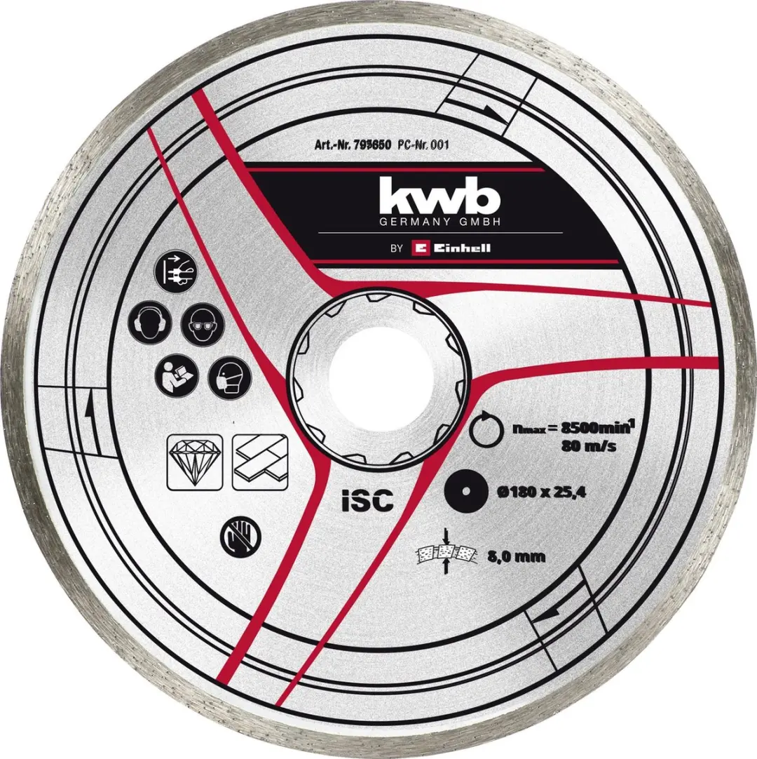 KWB 795850 Diamantschijf 180x25,4mm