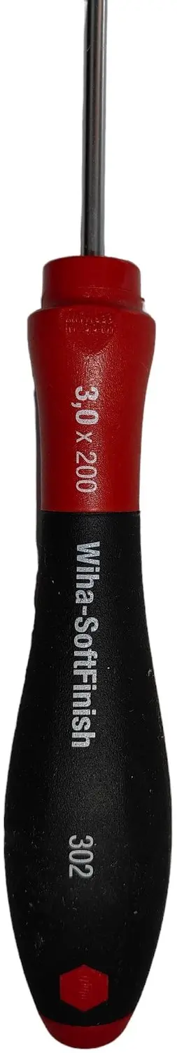 Wiha 302-3.0x200 Schroevendraaier Gleuf - afbeelding 3 van 6