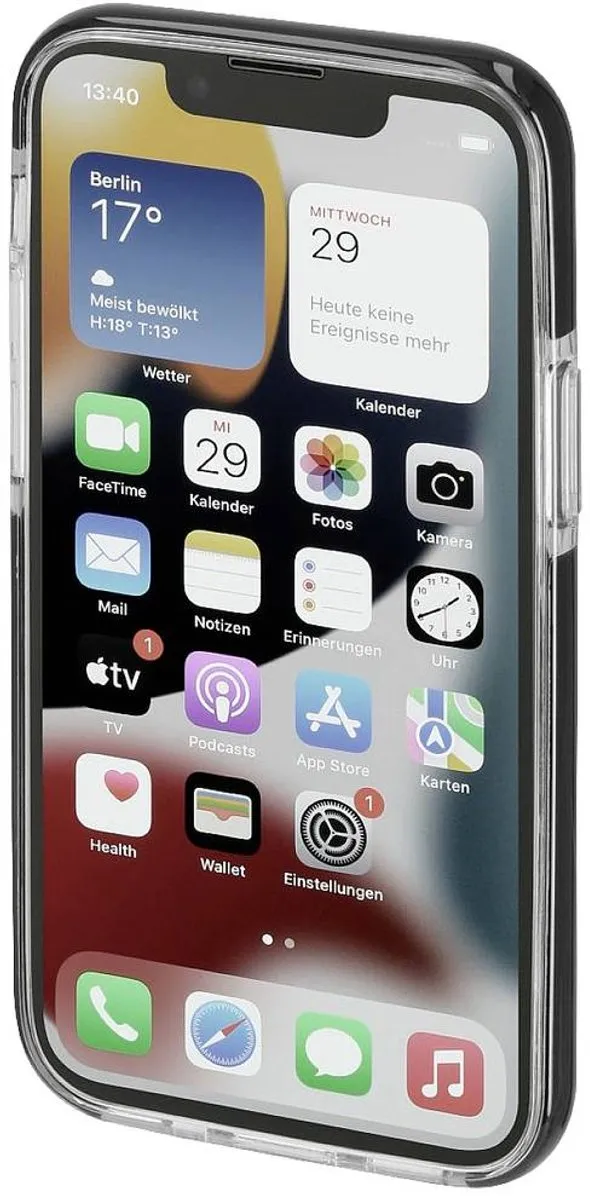 Hama Prime Line Protector Cover iPhone 14 - Zwart - 00215506