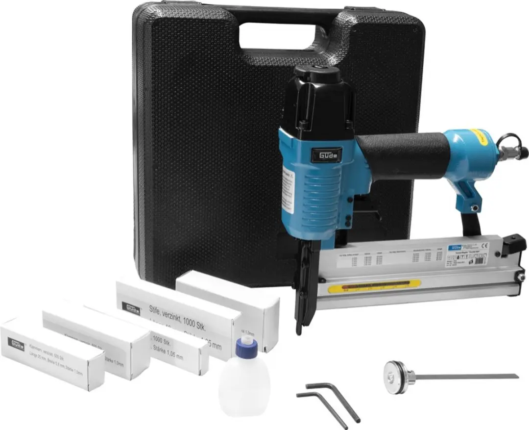 Güde IG 1/4" Perslucht Spijkerpistool & Tacker - 6 bar - afbeelding 5 van 6