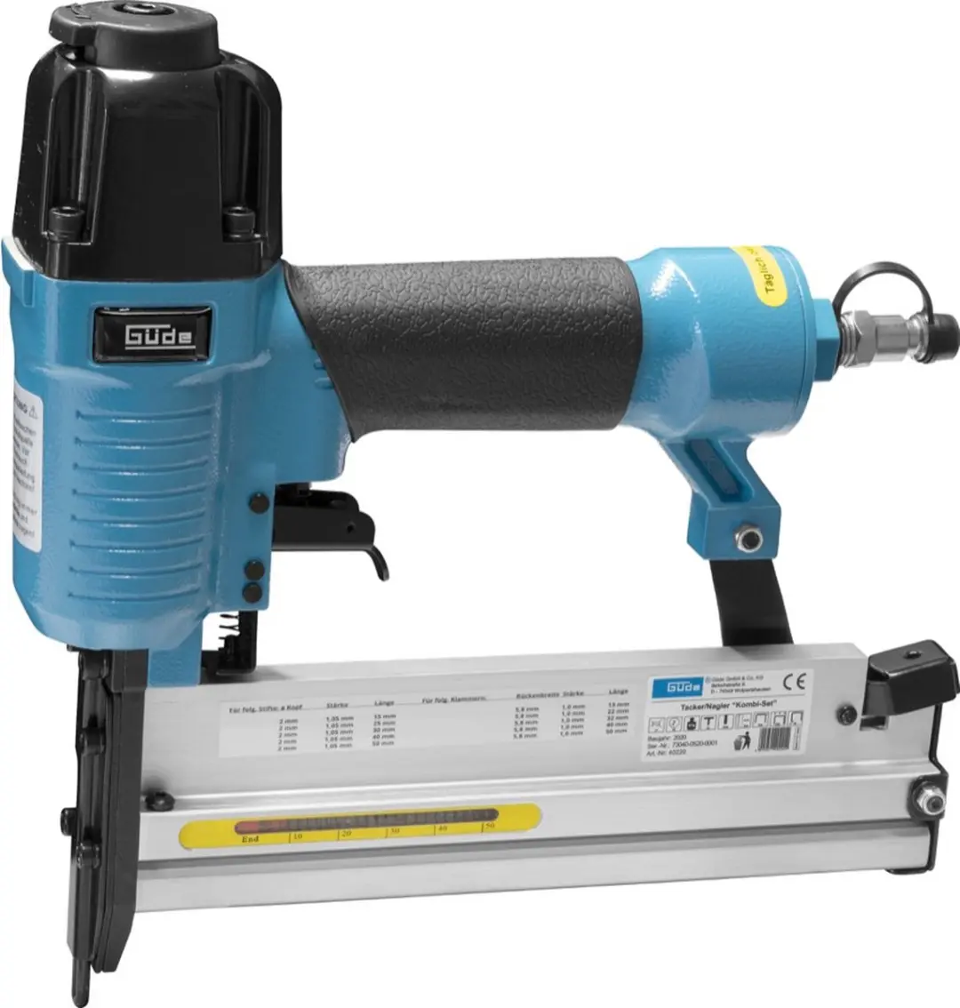 Güde IG 1/4" Perslucht Spijkerpistool & Tacker - 6 bar - afbeelding 6 van 6