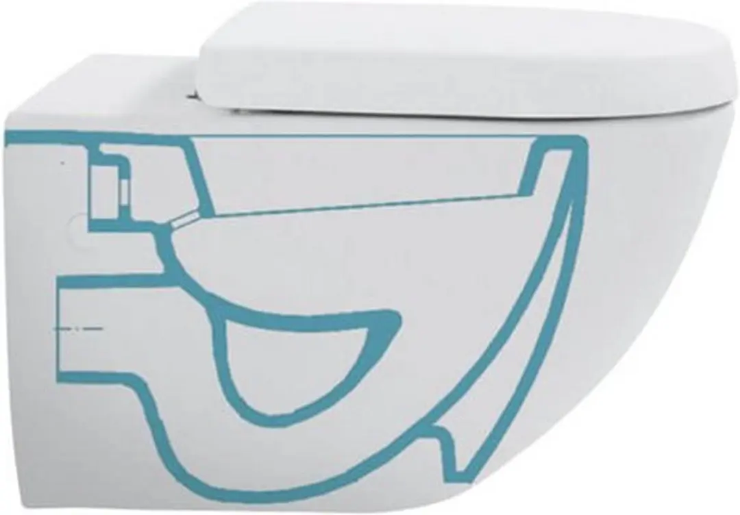 Villeroy & Boch Subway Toiletpot 370x560mm Wit - afbeelding 4 van 6