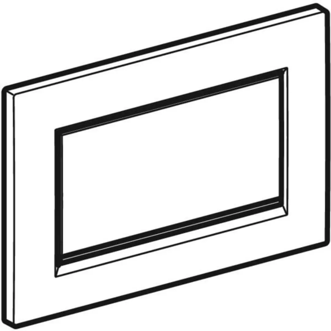 Geberit Sigma30 Bedieningsplaat - Mat Chroom - afbeelding 5 van 6