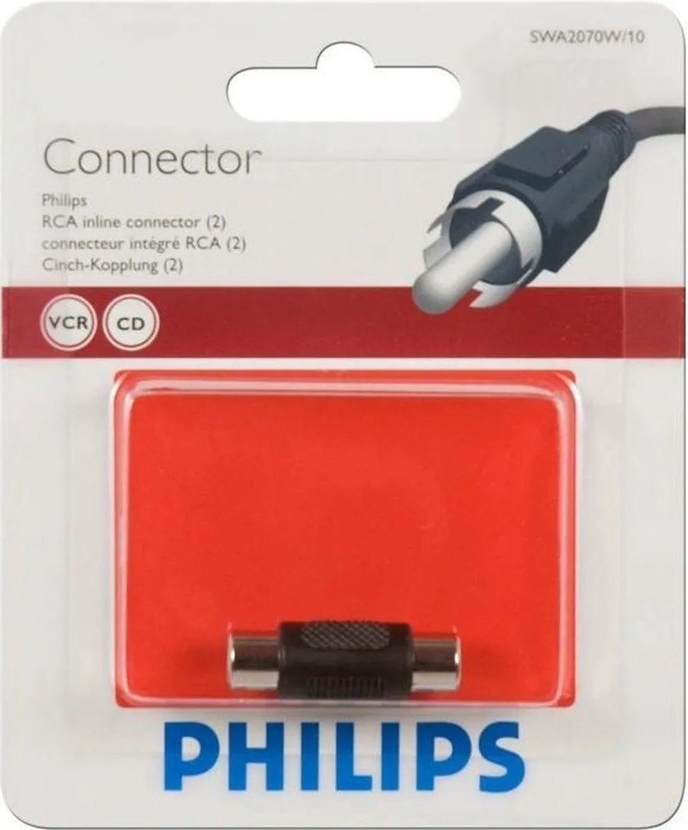 Philips SWA2070W/10 Audiokabel - RCA - Grijs/Zwart