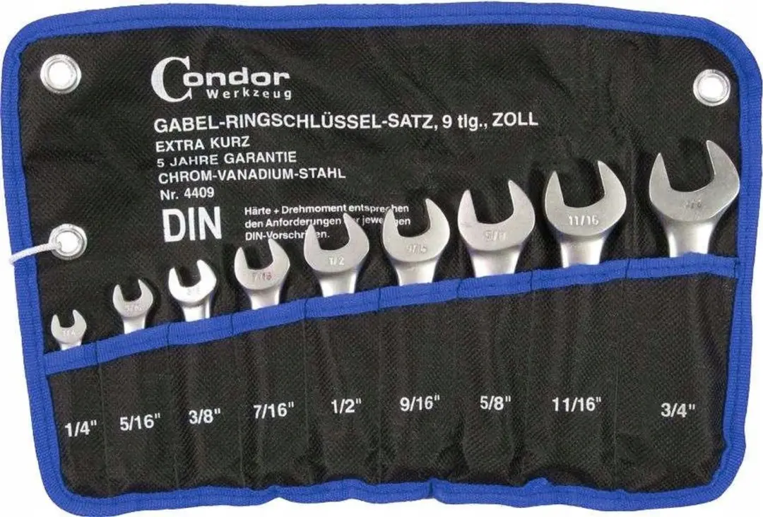 Korte Ringsleutelset 1/4"