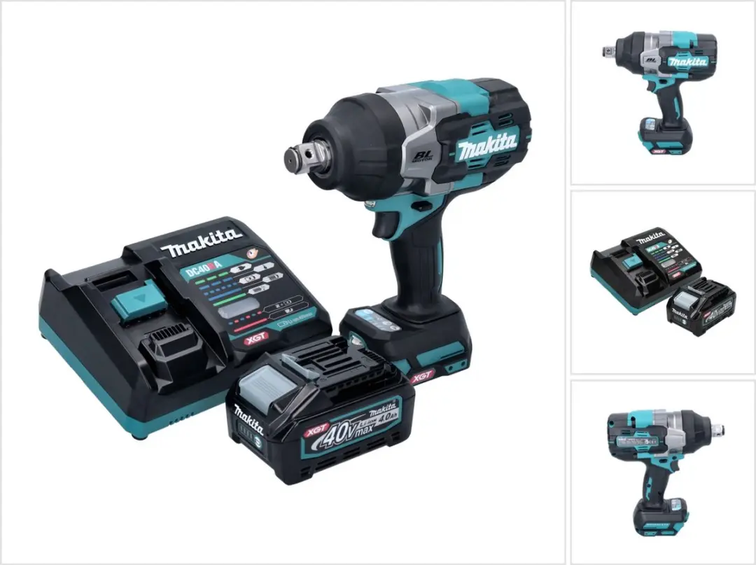 Makita TW 001 GM101 Accu-slagmoersleutel 40 V max. 1800 Nm Borstelloos XGT + 1x