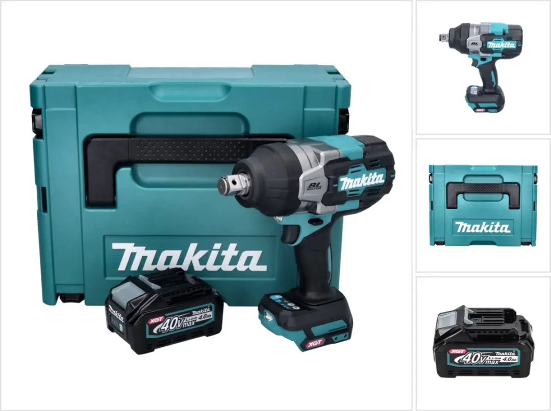 Makita TW 001 GM101 Accu-slagmoersleutel 40 V max. 1800 Nm Borstelloos XGT + 1x