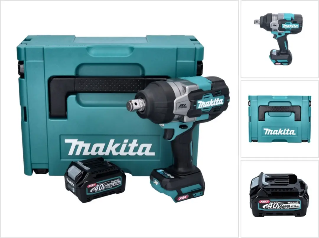 Makita TW 001 GD101 Accu-slagmoersleutel 40 V max. 1800 Nm Borstelloos XGT + 1x