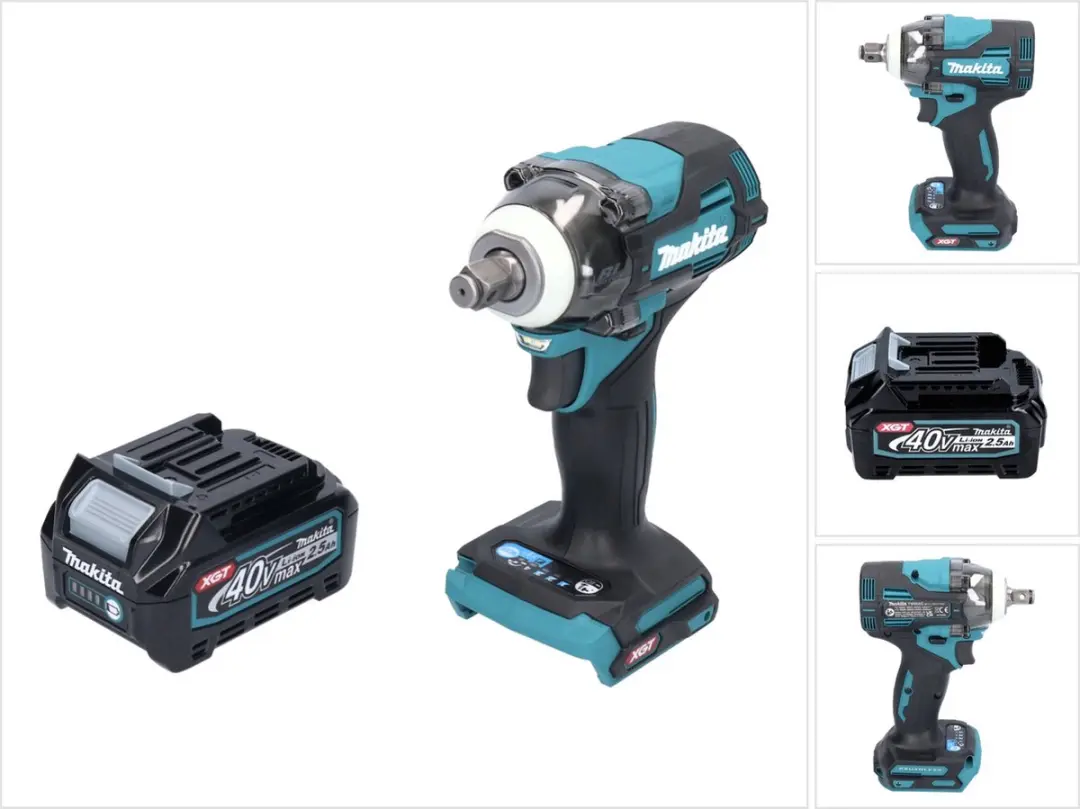 Makita TW 004 GD1 accu-slagschroevendraaier 40 V max. 1/2" 350 Nm XGT Brushless