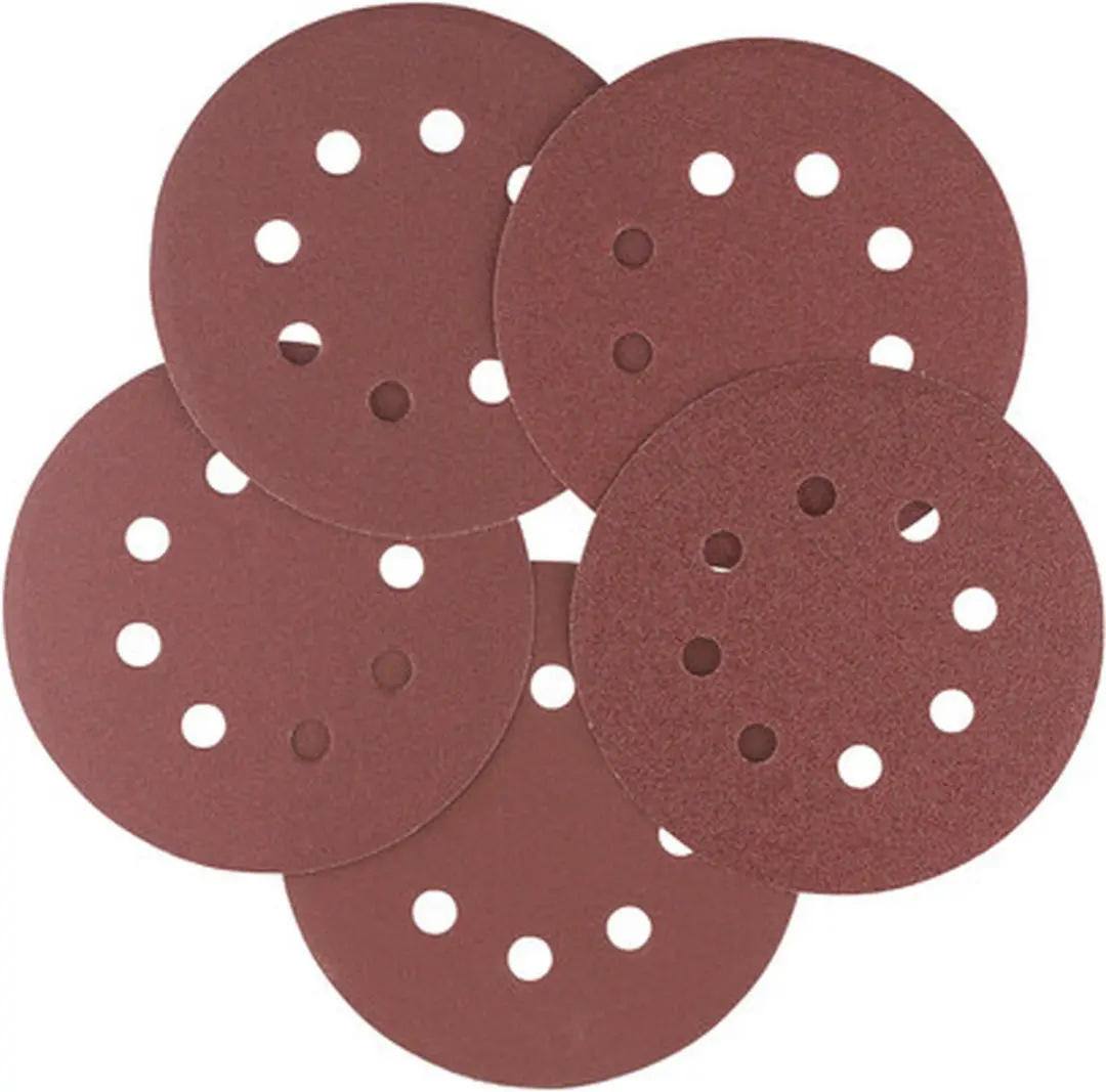 Irwin Schuurschijven Set 5 Stuks 125mm K60/K80/K120/K180