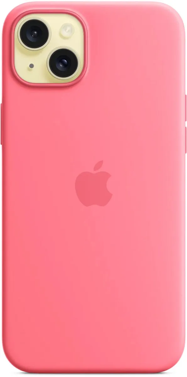 Apple Siliconen Hoesje MagSafe iPhone 15 Plus MWNE3ZM/A - Roze