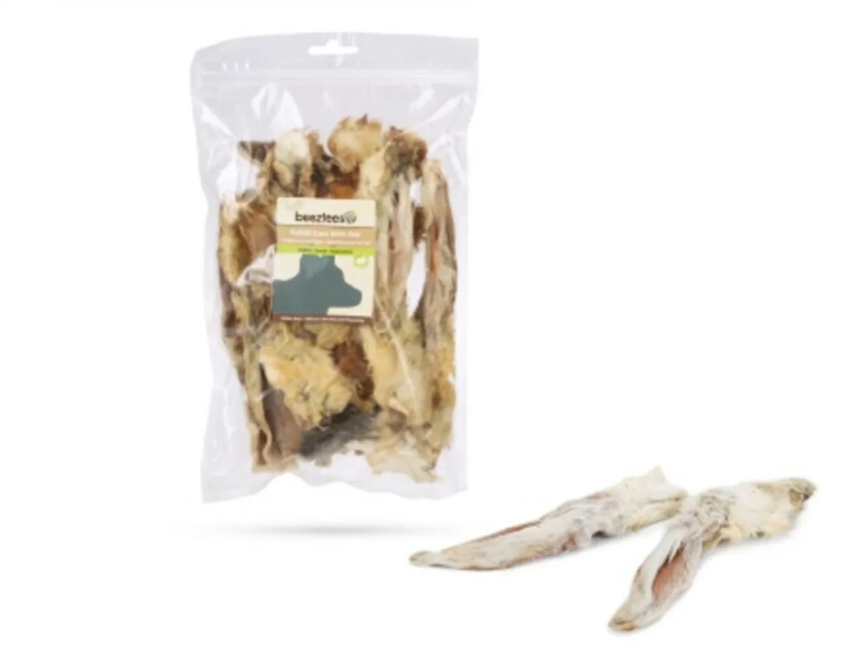 Beeztees konijnenoren met haar 200 gram