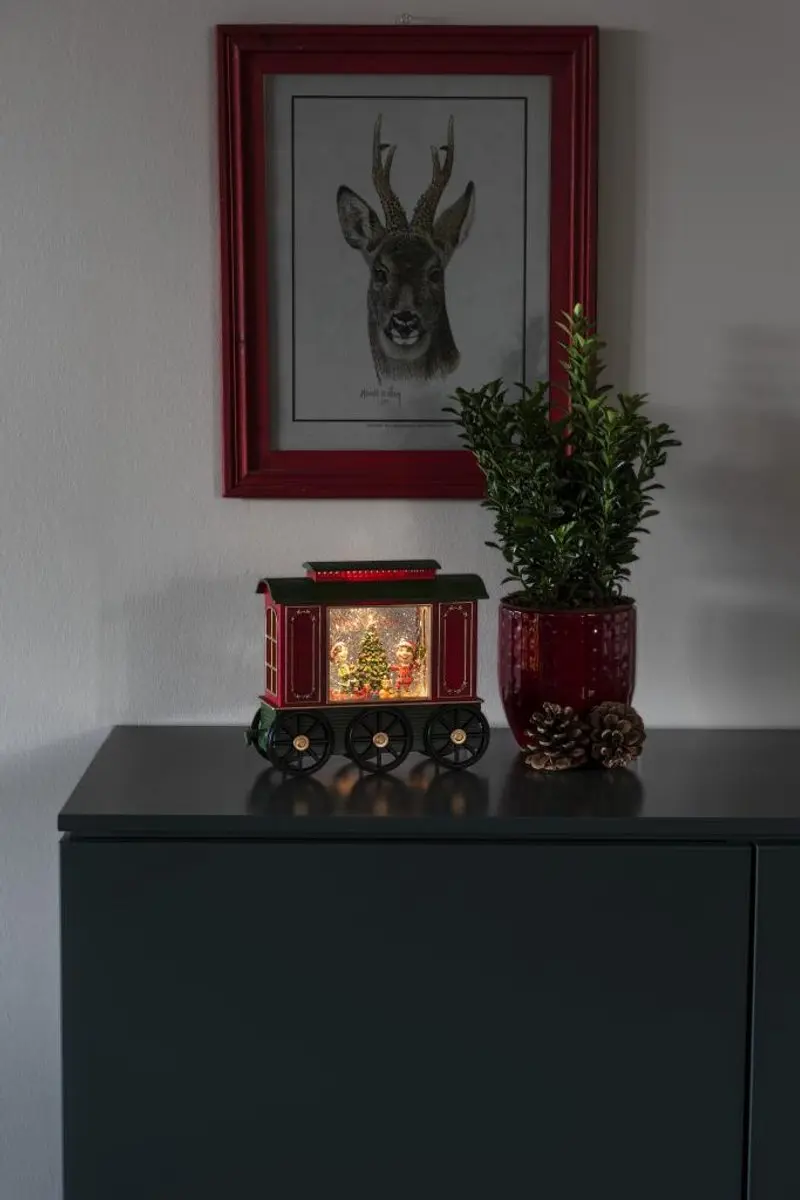 Konstsmide Kerstlantaarn Treinwagon LED - Multicolor - afbeelding 2 van 6