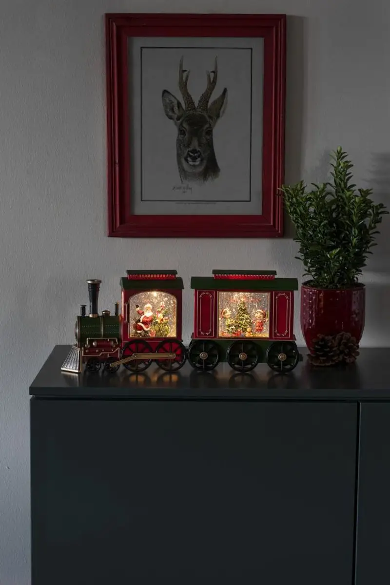Konstsmide Kerstlantaarn Treinwagon LED - Multicolor - afbeelding 5 van 6