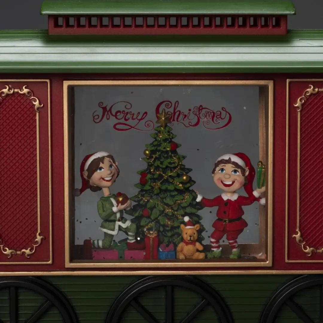 Konstsmide Kerstlantaarn Treinwagon LED - Multicolor - afbeelding 4 van 6