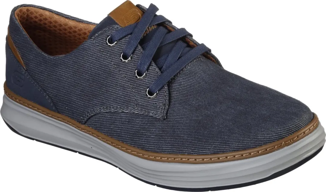 Skechers Moreno - Ederson Heren Veterschoenen - Navy