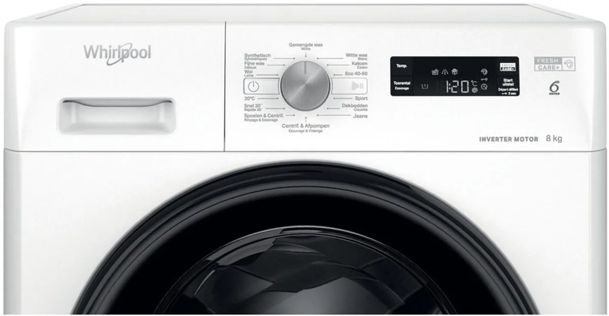 Whirlpool FFS 8469 BV BE Wasmachine 8 kg - Wit