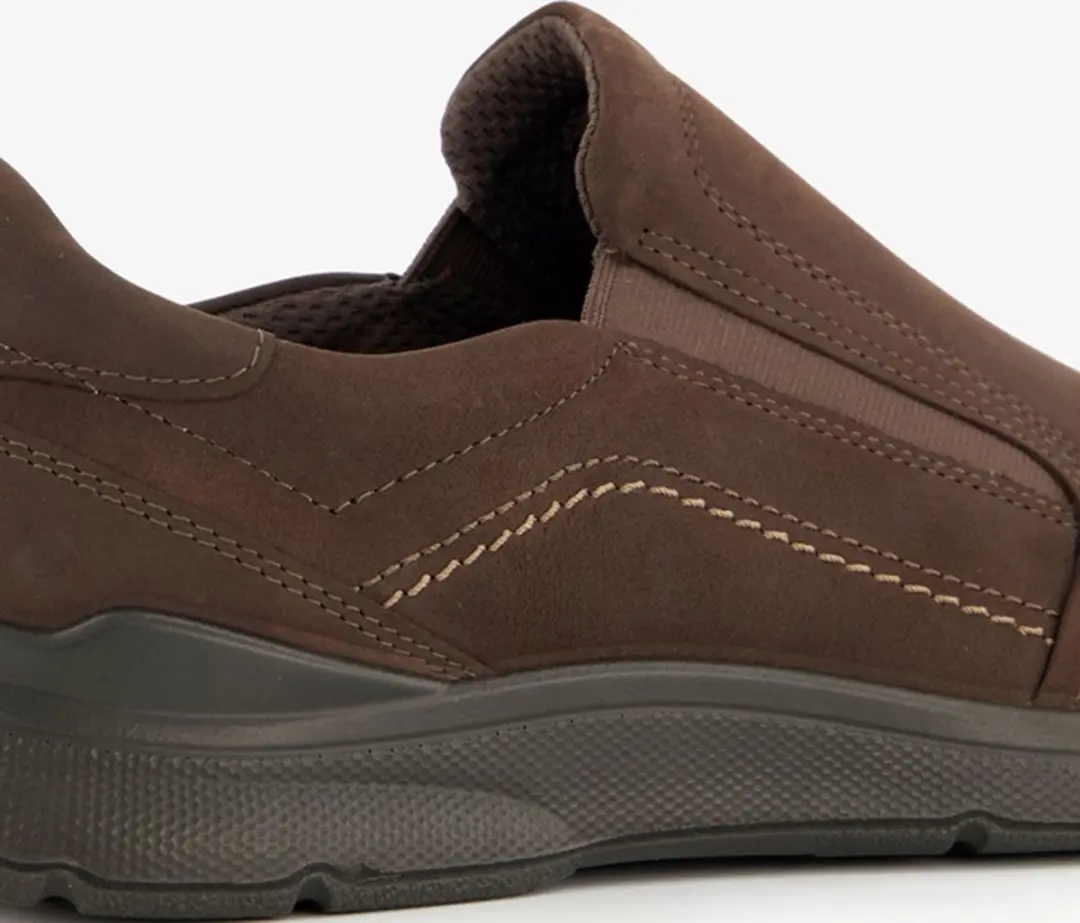 ECCO Irving Instappers - Bruin Nubuck - Maat 40 - afbeelding 6 van 6