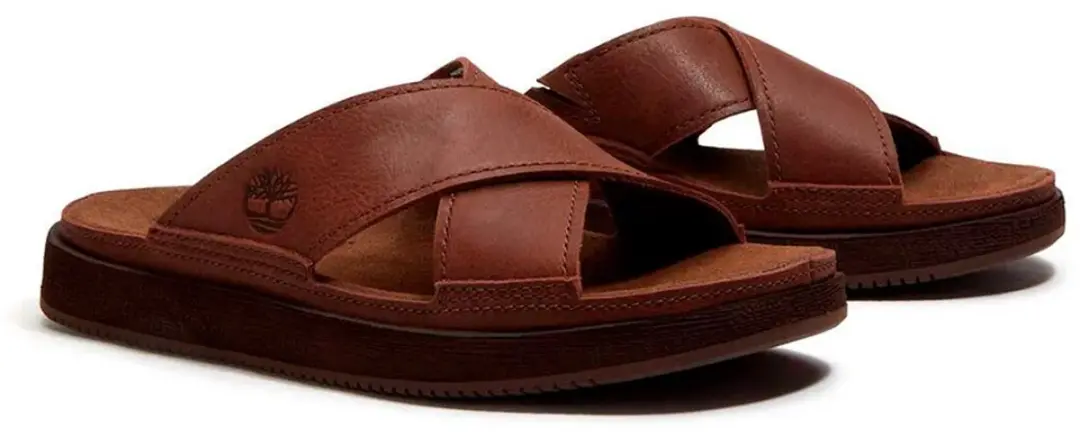 Timberland Casco Cove Slide Sandalen - 40 - Donkerbruin - afbeelding 2 van 4