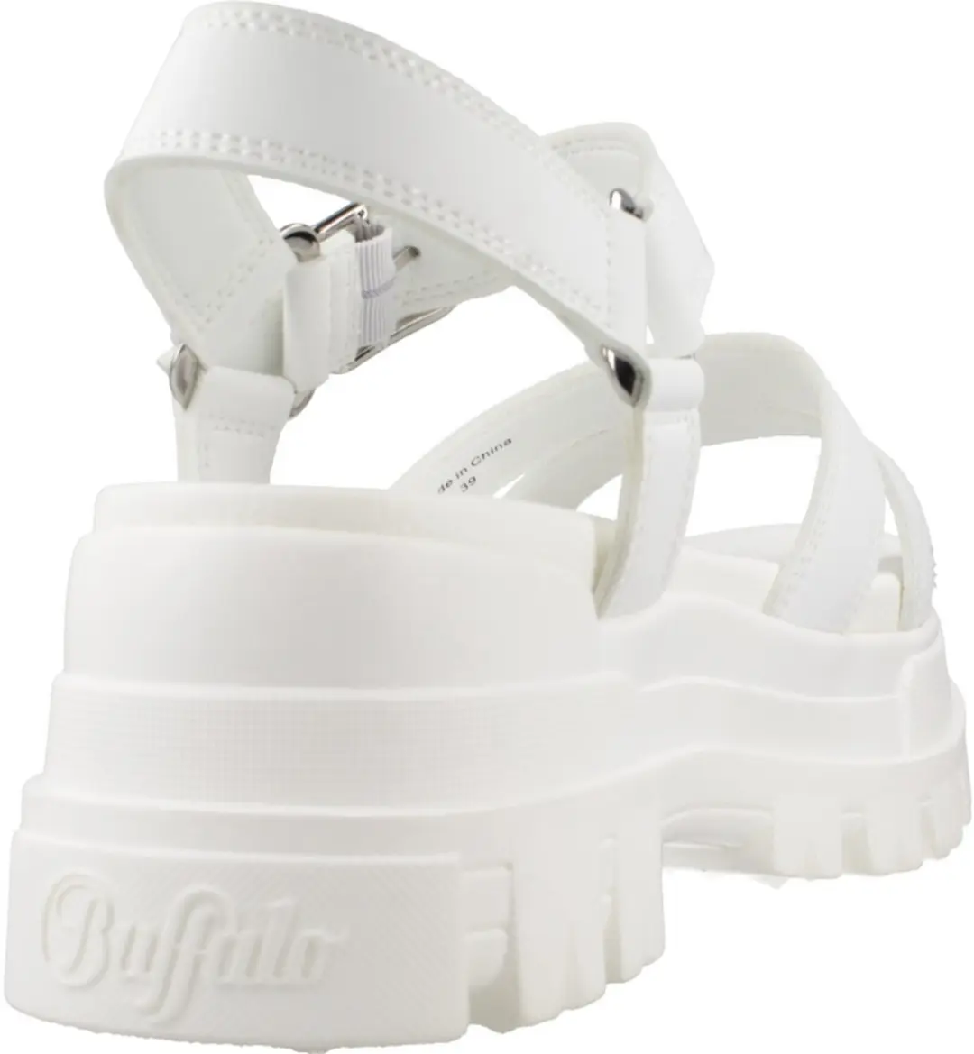 Buffalo ASPHA TS Sandal Sandalen Plat - wit - Maat 39 - afbeelding 6 van 6