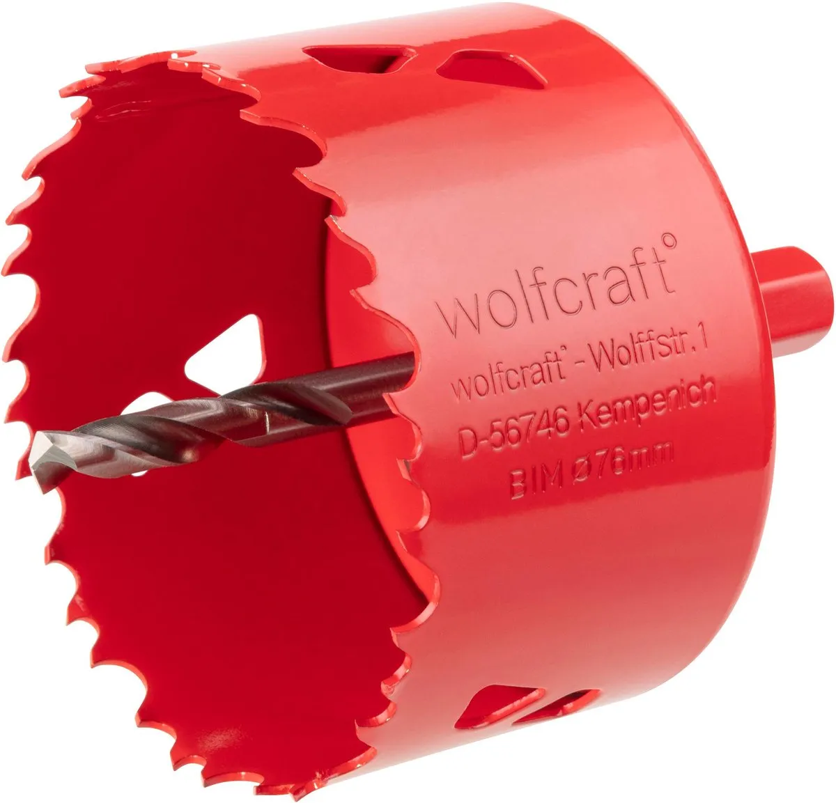 Wolfcraft BiM Gatenboor 76mm