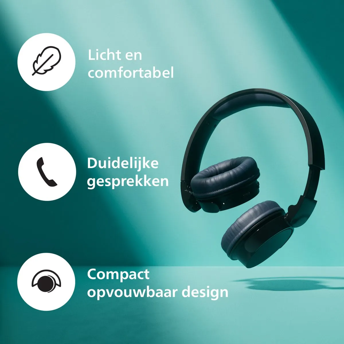 Philips TAH3209BK Bluetooth Koptelefoon - Volumebegrenzing - Zwart - afbeelding 6 van 6