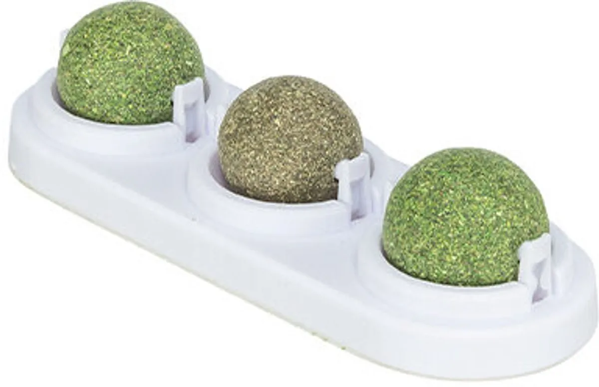 Trixie Speelballen met Houder - 3 Stuks - afbeelding 3 van 3
