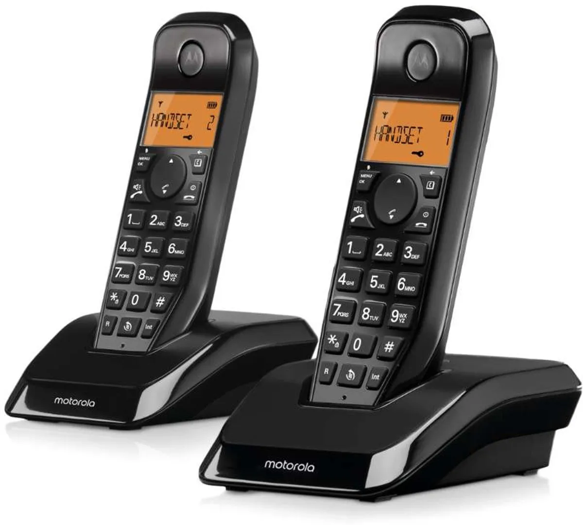 Motorola S1202 DECT Telefoon - 2 Handsets - Zwart