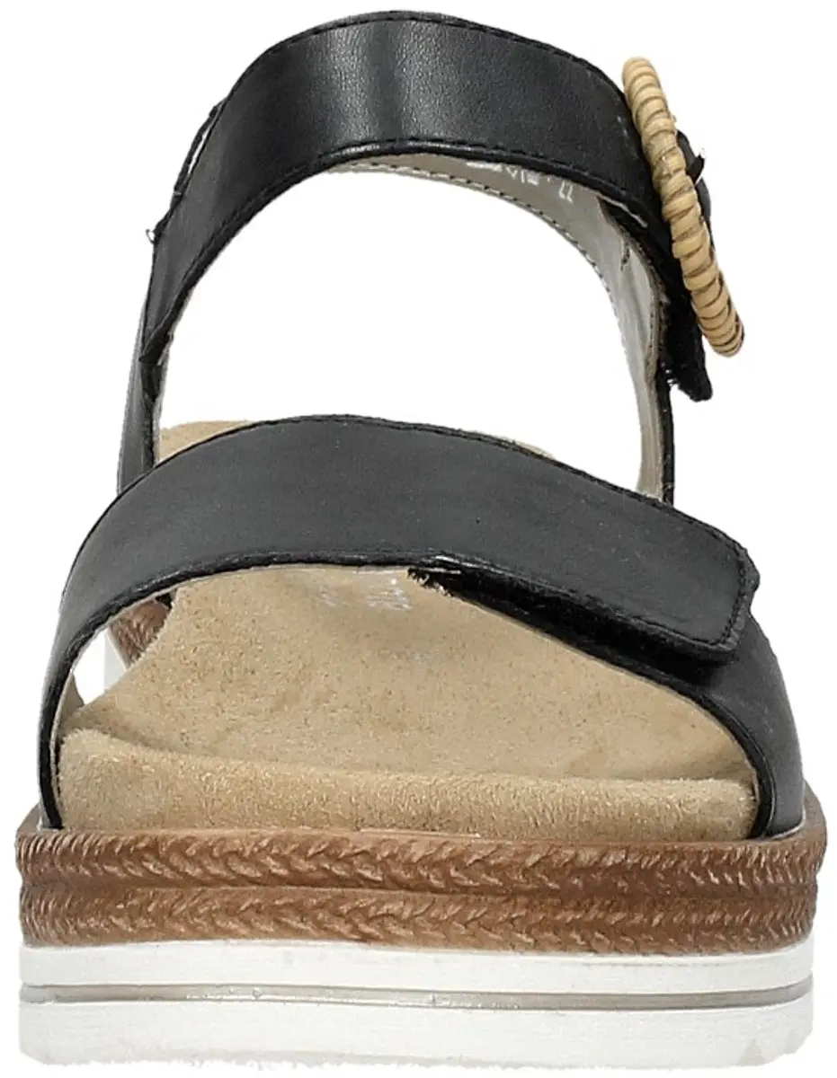 Remonte -Dames - zwart - sandalen - maat 40 - afbeelding 6 van 6