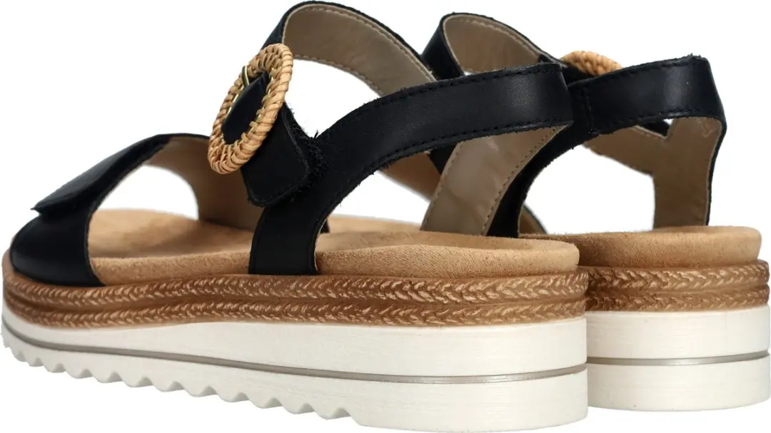 Remonte -Dames - zwart - sandalen - maat 40 - afbeelding 4 van 6