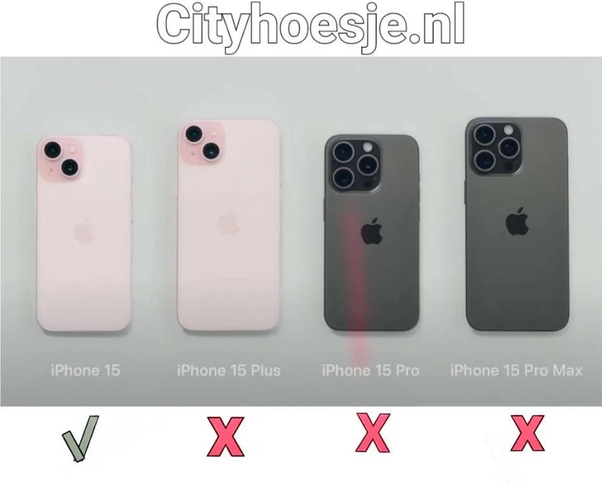 Hello Kitty iPhone 15 TPU Hoesje - Graffiti Tags Wit
