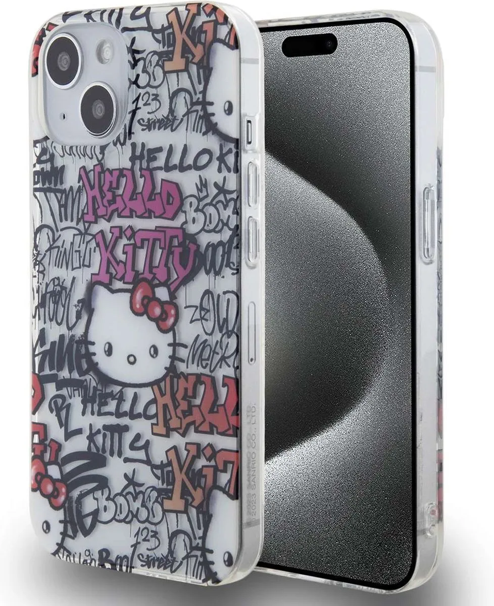 Hello Kitty iPhone 15 TPU Hoesje