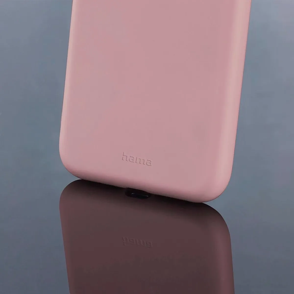 Hama Finest Feel Cover iPhone 14 Pro - Nude Roze