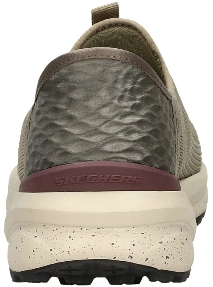 Skechers Bogdin Sneakers taupe Textiel - Heren - afbeelding 6 van 6