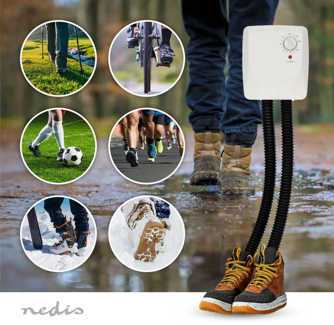 Nedis Schoendroger 350W - Wit - afbeelding 3 van 6